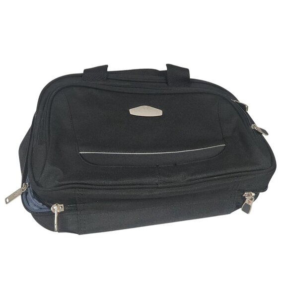 Ricardo Beverly Hills Essentials Super Tote Multi Compartment Black Travel Bag - Picture 2 of 10